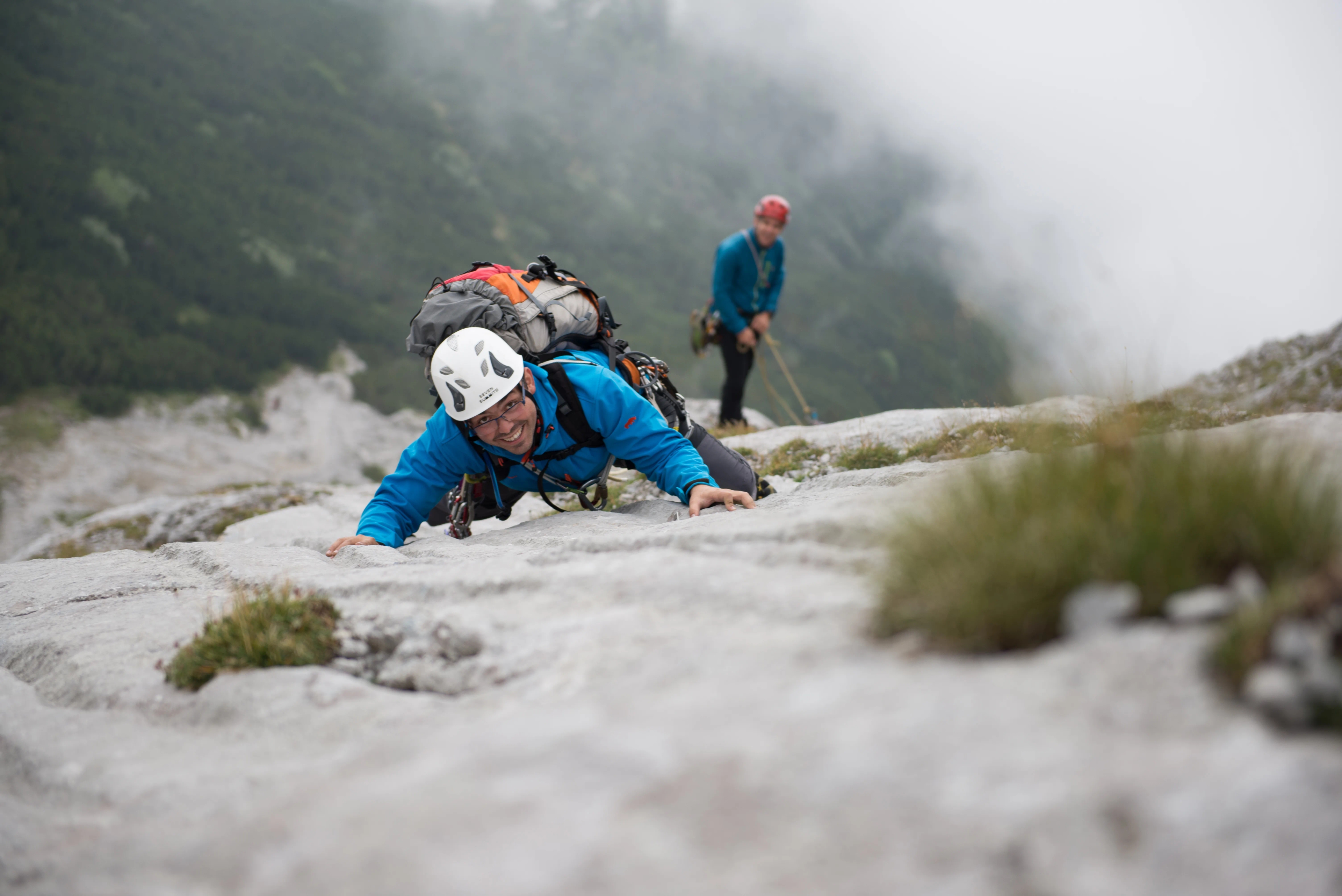 Alpinklettern im Sommer mit Bergführer Stefan Brunner
